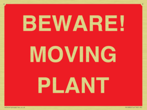 BEWARE! MOVING PLANT